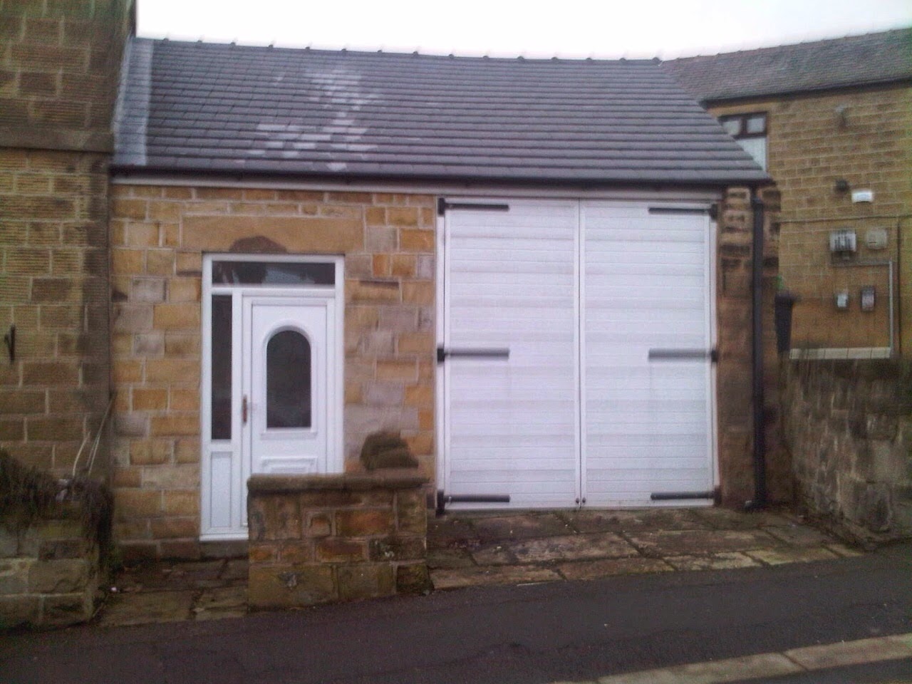 Front Photo of Stone Built Extension